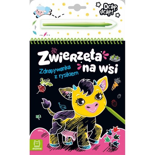 Image of Zwierzęta na wsi Zdrapywanka z rysikiem