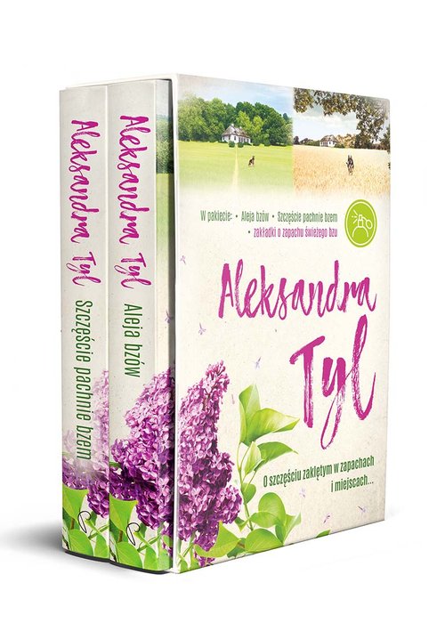 Image of Aleja Bzów / Szczęście pachnie bzem Pakiet w etui z pachnącą zakładką