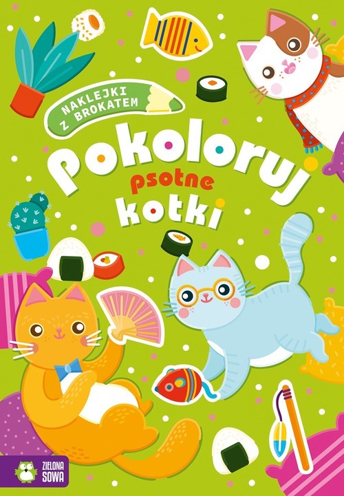 Image of Pokoloruj psotne kotki