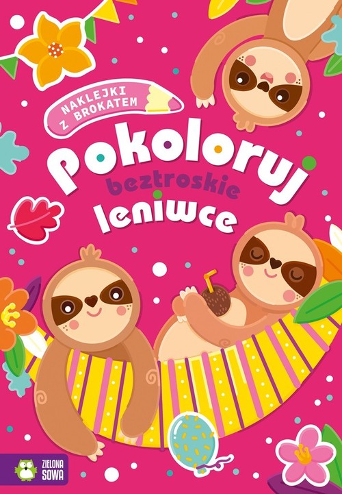 Image of Pokoloruj beztroskie leniwce