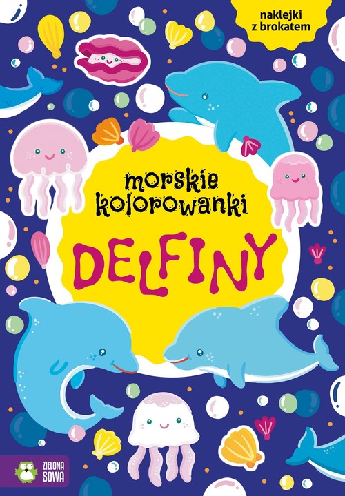 Image of Morskie kolorowanki Delfiny