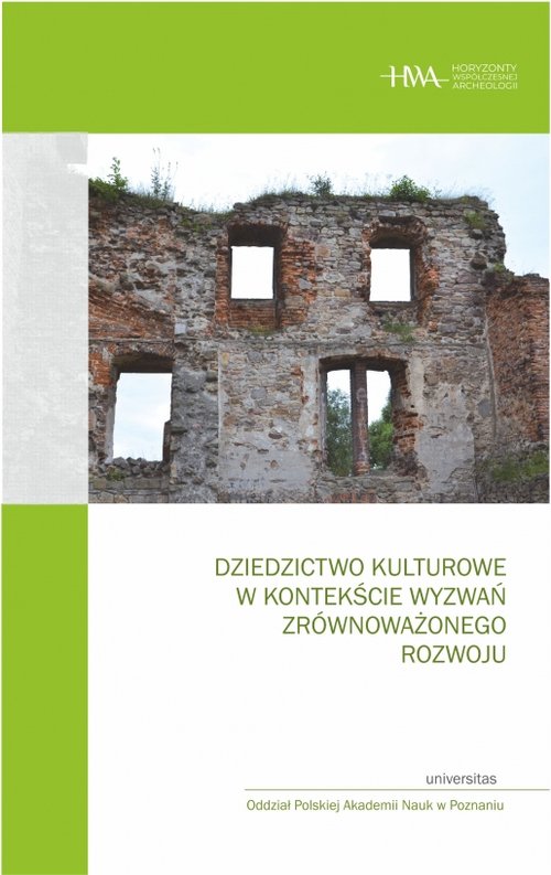 Image of Dziedzictwo kulturowe w kontekście wyzwań zrównoważonego rozwoju