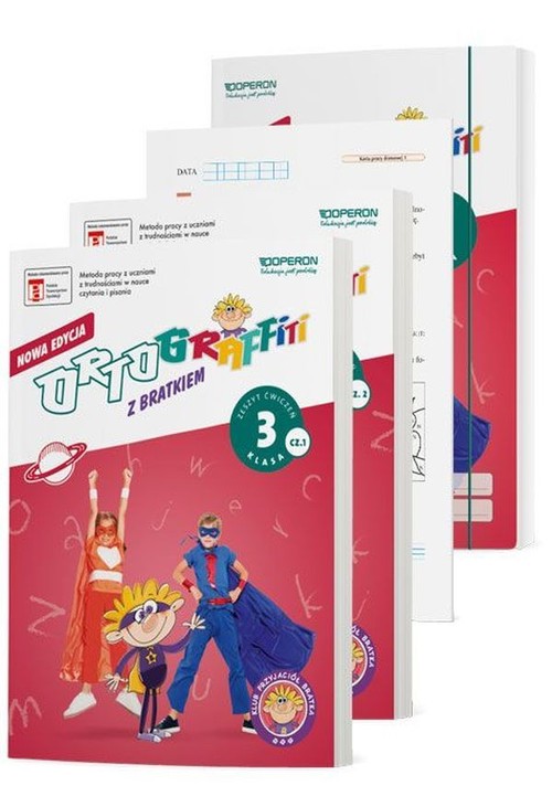 Image of Ortograffiti z Bratkiem 3 Pakiet Szkoła podstawowa