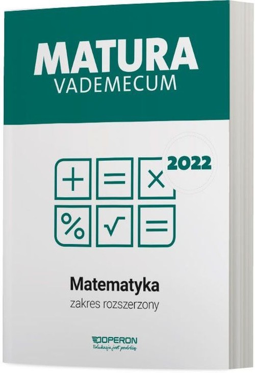 Image of Matura 2022 Vademecum Matematyka Zakres rozszerzony