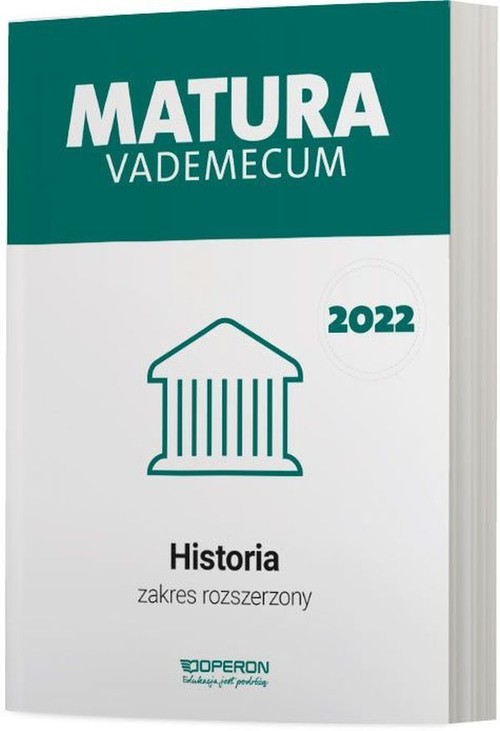 Image of Matura 2022 Vademecum Historia Zakres rozszerzony
