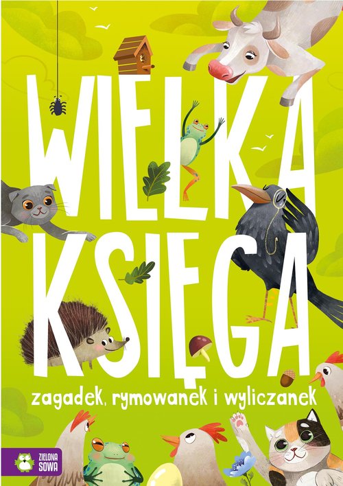 Image of Wielka księga zagadek, rymowanek wyliczanek