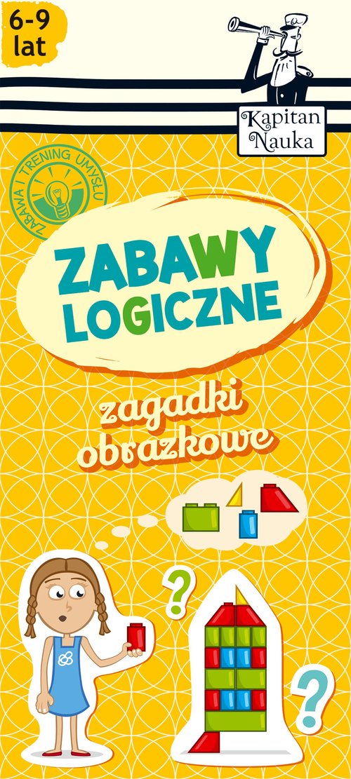 Image of Zagadki obrazkowe Zabawy logiczne 6-9 lat