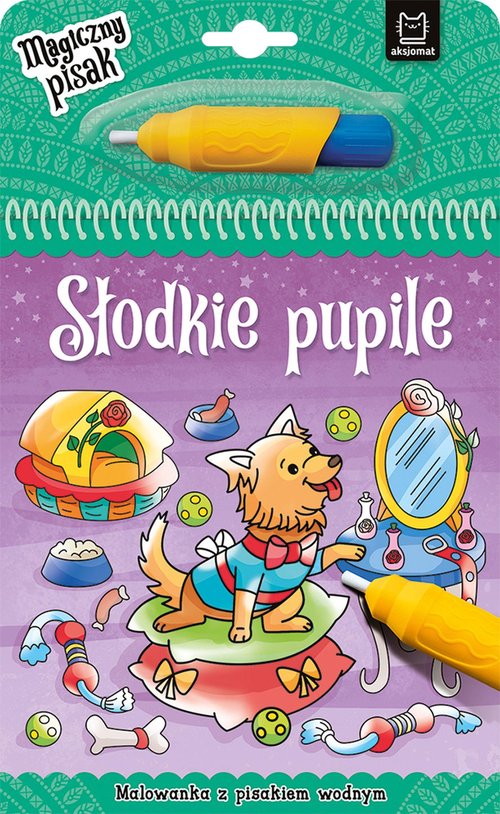 Image of Słodkie pupile Malowanka z pisakiem wodnym