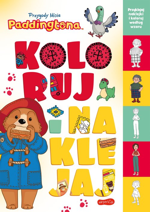Image of Przygody Misia Paddingtona Koloruj i naklejaj