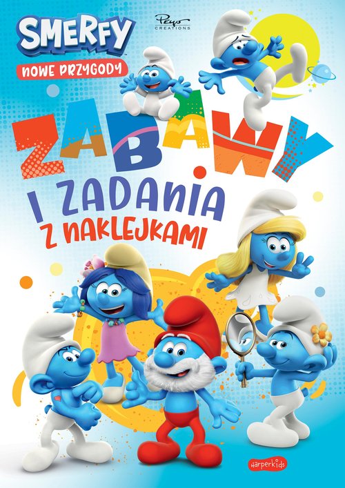 Image of Smerfy Zabawy i zadania z naklejkami Nowe przygody