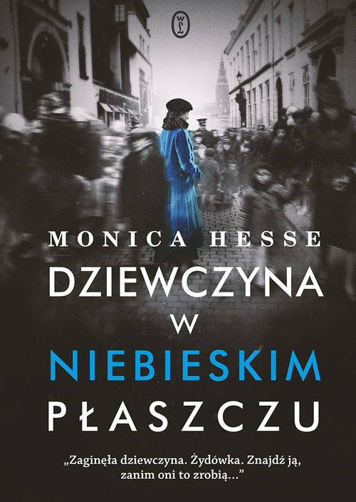 Image of Dziewczyna w niebieskim płaszczu Wielkie Litery