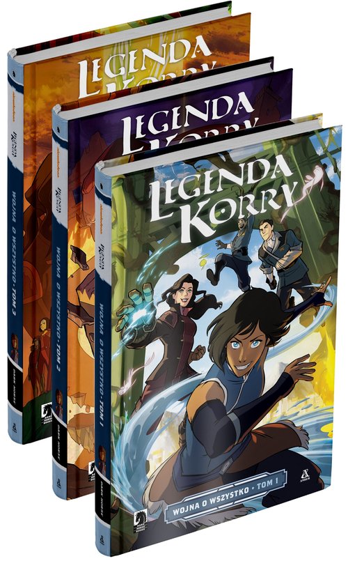 Image of Legenda Korry Wojna o wszystko Tom 1-3