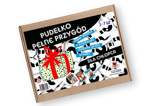 Image of Pudełko pełne przygód dla chłopca Super zestaw 3-7 lat