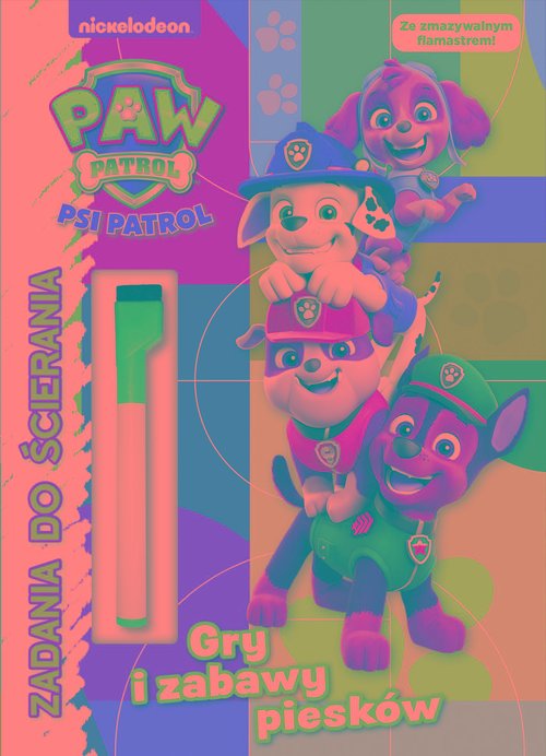 Image of Psi Patrol Zadania do ścierania Gry i zabawy piesków