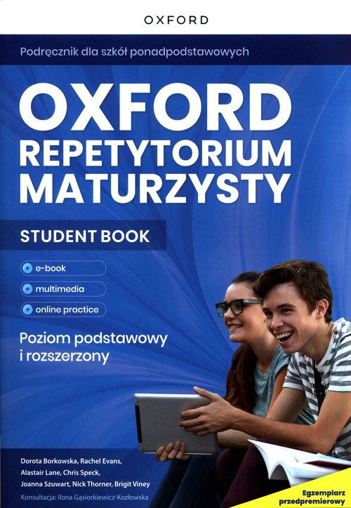 Image of Oxford Repetytorium maturzysty Podręcznik Poziom podstawowy i rozszerzony + Online Practice Szkoła ponadpodstawowa