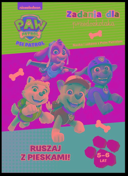 Image of Psi Patrol Zadania dla przedszkolaka Ruszaj z pieskami