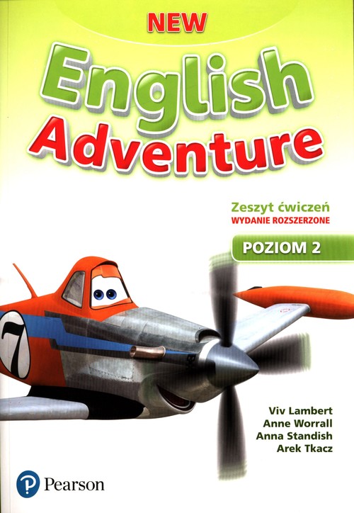 Image of New English Adventure 2 Zeszyt ćwiczeń + DVD wydanie rozszerzone