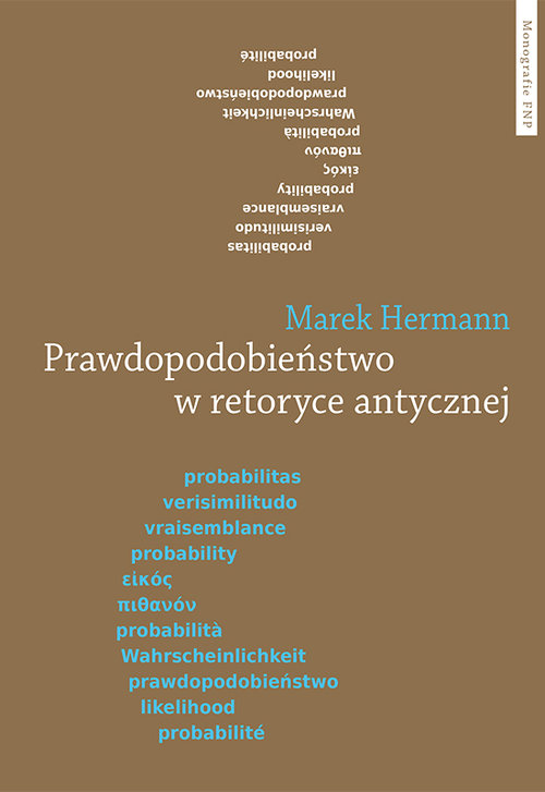 Image of Prawdopodobieństwo w retoryce antycznej