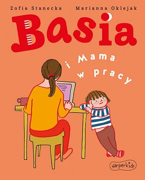 Image of Basia i Mama w pracy