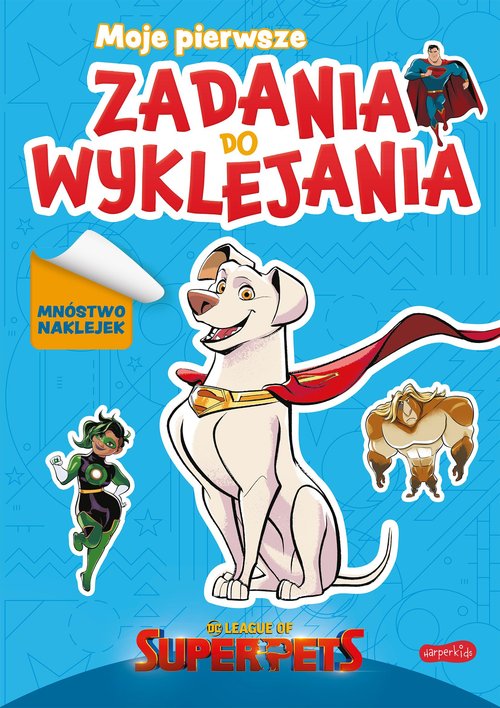 Image of DC Liga Super-Pets Moje pierwsze zadania do wyklejania