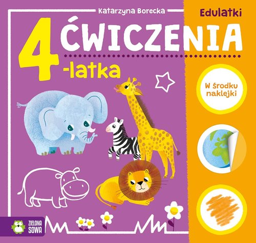 Image of Edulatki Ćwiczenia 4-latka