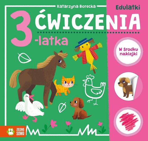 Image of Edulatki Ćwiczenia 3-latka