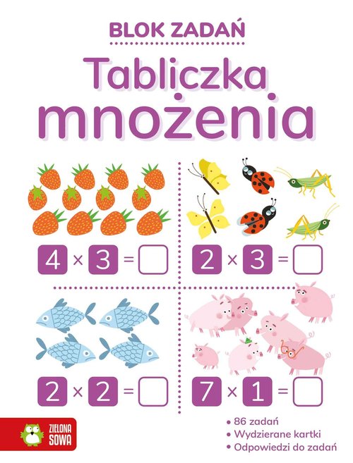 Image of Blok zadań Tabliczka mnożenia
