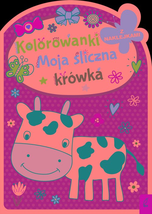 Image of Kolorowanka z wykrojnikiem Moja śliczna krówka