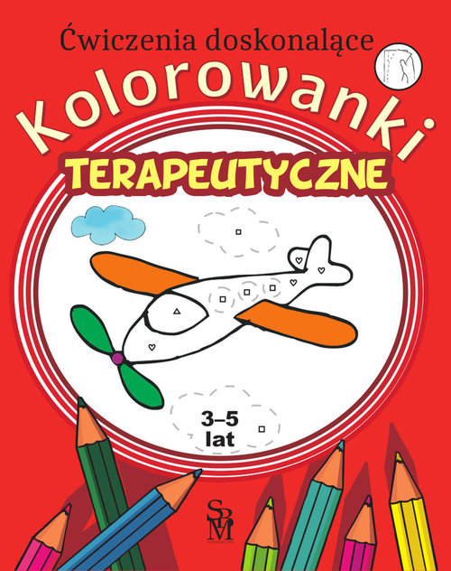 Image of Kolorowanki terapeutyczne dla dzieci 3 3-5 lat