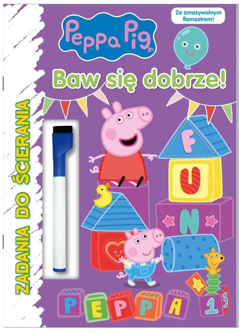 Image of Peppa Pig Zadania do ścierania Baw się dobrze