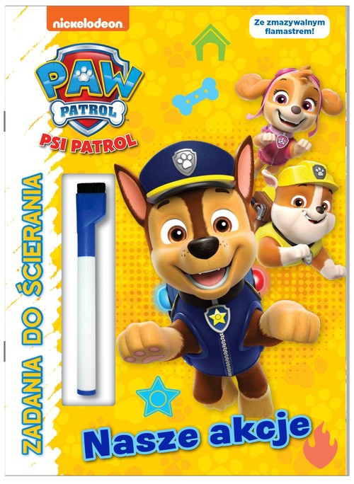 Image of Psi Patrol Zadania do ścierania Nasze akcje