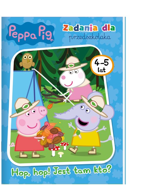 Image of Peppa Pig Zadania dla przedszkolaka Hop. hop! Jest tam kto?