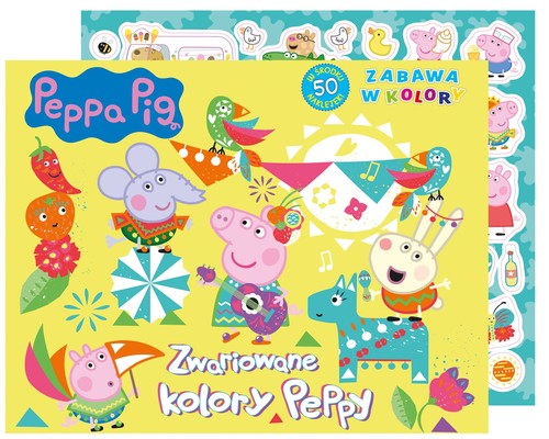 Image of Peppa Pig Zabawa w kolory Zwariowane kolory Peppy