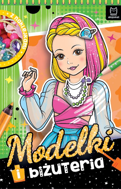 Image of Modelki i biżuteria. Z naklejkami