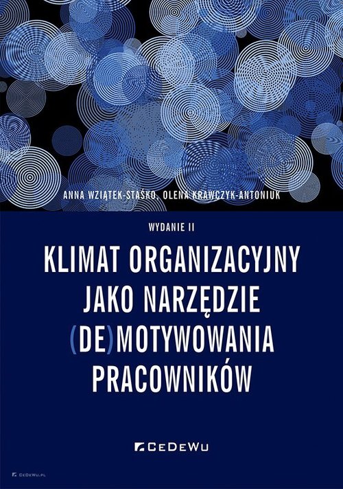 Image of Klimat organizacyjny jako narzędzie (de)motywowania pracowników