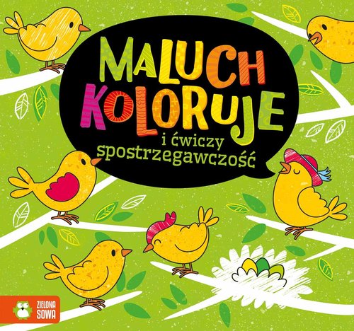 Image of Maluch koloruje i ćwiczy spostrzegawczość