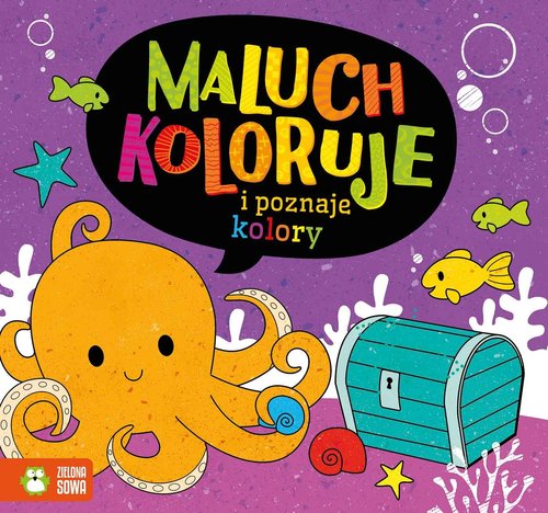 Image of Maluch koloruje i poznaje kolory