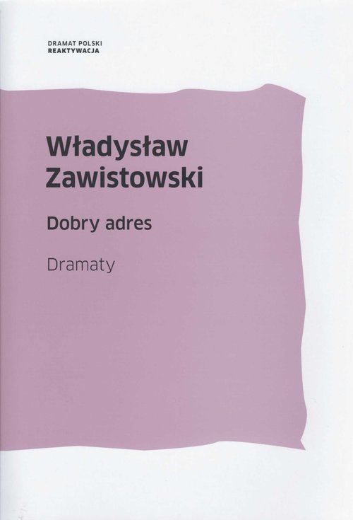 Image of Dobry adres Dramaty