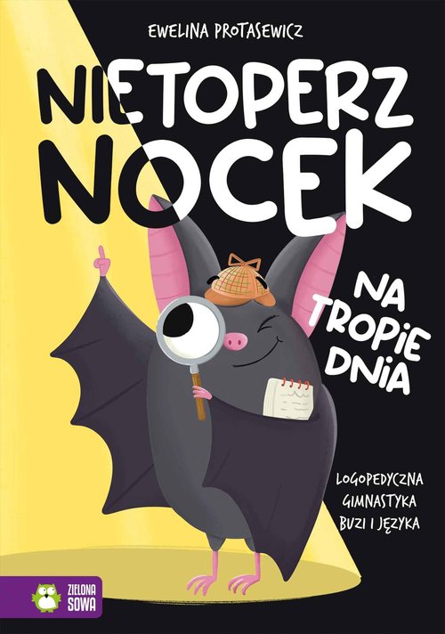 Image of Nietoperz Nocek na tropie dnia Logopedyczna gimnastyka buzi i języka