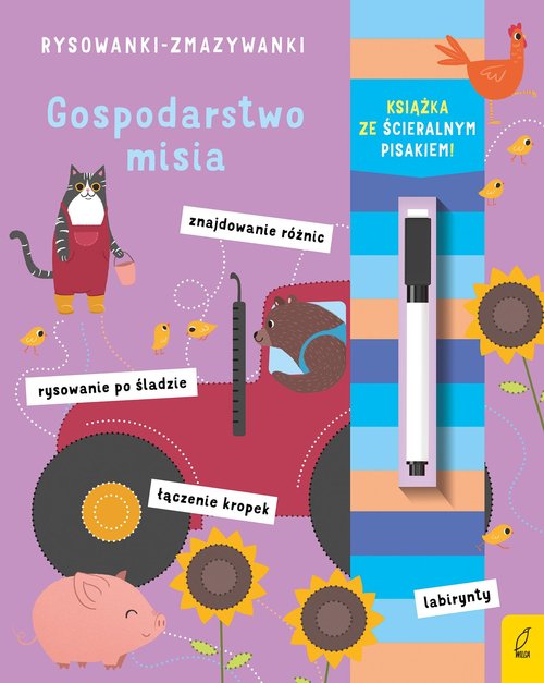 Image of Rysowanki-zmazywanki Gospodarstwo misia