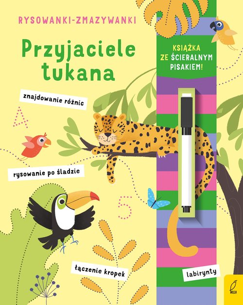 Image of Rysowanki-zmazywanki Przyjaciele tukana