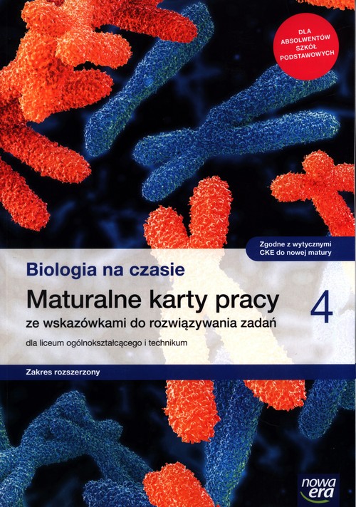 Image of Biologia na czasie 4 Maturalne karty pracy Zakres rozszerzony Szkoła ponadpodstawowa