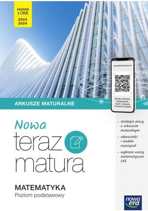 Image of Nowa Teraz Matura Arkusze maturalne Matematyka Poziom podstawowy Szkoła ponadpodstawowa