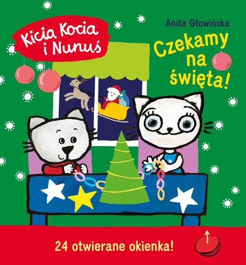 Image of Kicia Kocia i Nunuś. Czekamy na święta! Kalendarz adwentowy z zadaniami