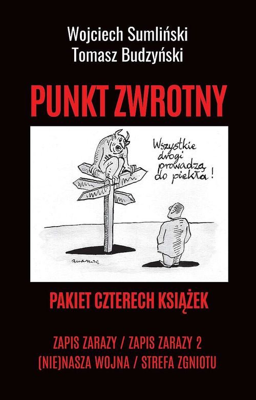 Image of Pakiet Punkt zwrotny Zapis zarazy / Zapis zarazy 2 / Nie nasza wojna / Strefa zwrotu