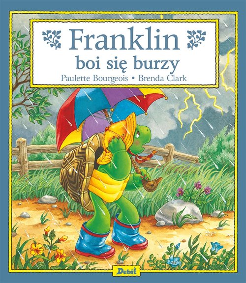 Image of Franklin boi się burzy