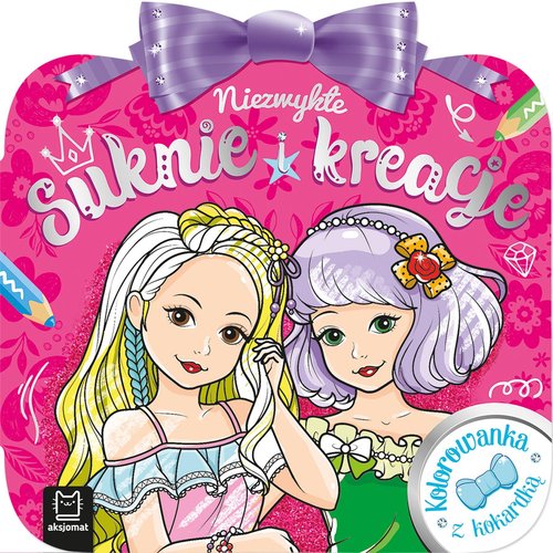 Image of Kolorowanka z kokardką Niezwykłe suknie i kreacje