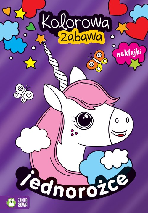 Image of Kolorowa zabawa. Jednorożce