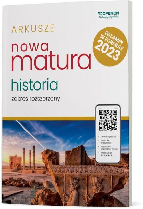 Image of Nowa Matura 2023 Historia Arkusze maturalne Zakres rozszerzony Szkoła ponadpodstawowa