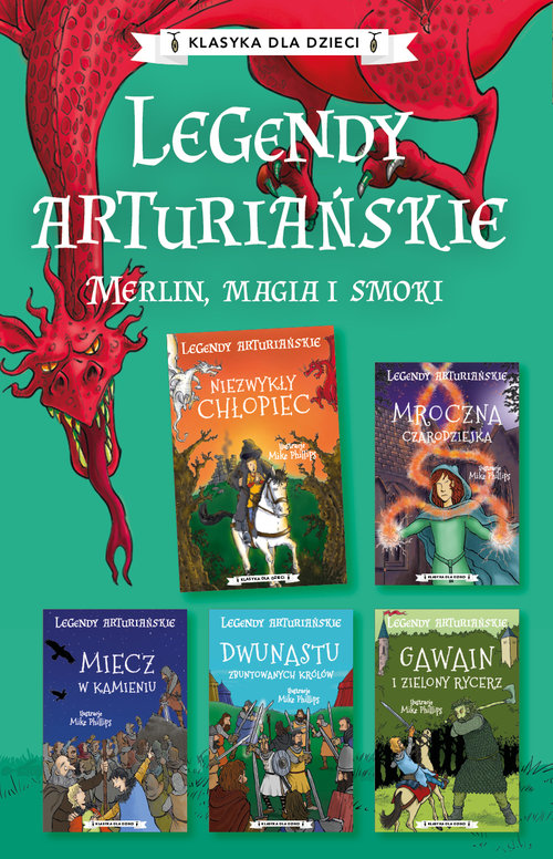 Image of Pakiet Legendy arturiańskie Tomy 1-5